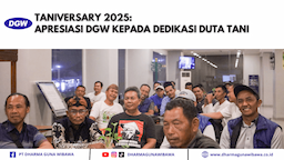 TANIVERSARY 2025: APRESIASI DGW KEPADA DEDIKASI DUTA TANI