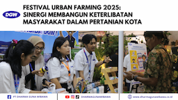 FESTIVAL URBAN FARMING 2025: SINERGI MEMBANGUN KETERLIBATAN MASYARAKAT DALAM PERTANIAN KOTA