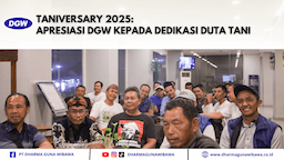 TANIVERSARY 2025: APRESIASI DGW KEPADA DEDIKASI DUTA TANI