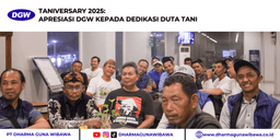 TANIVERSARY 2025: APRESIASI DGW KEPADA DEDIKASI DUTA TANI