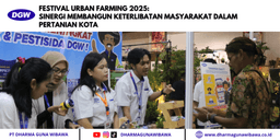 FESTIVAL URBAN FARMING 2025: SINERGI MEMBANGUN KETERLIBATAN MASYARAKAT DALAM PERTANIAN KOTA